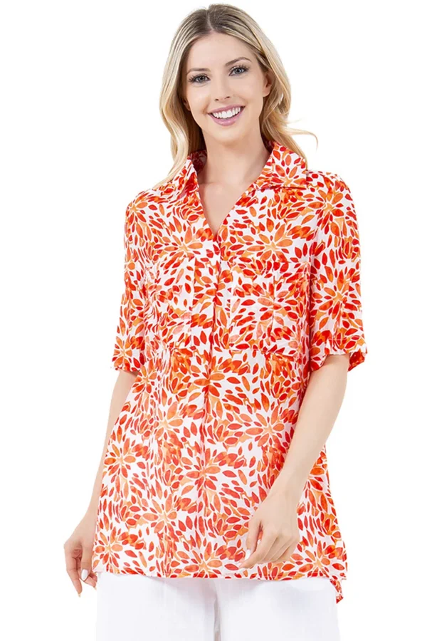Blusa estampada muy fresca - Imagen 5