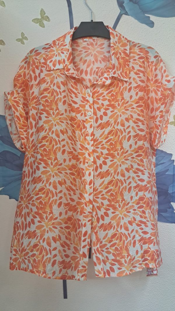 Blusa estampada muy fresca